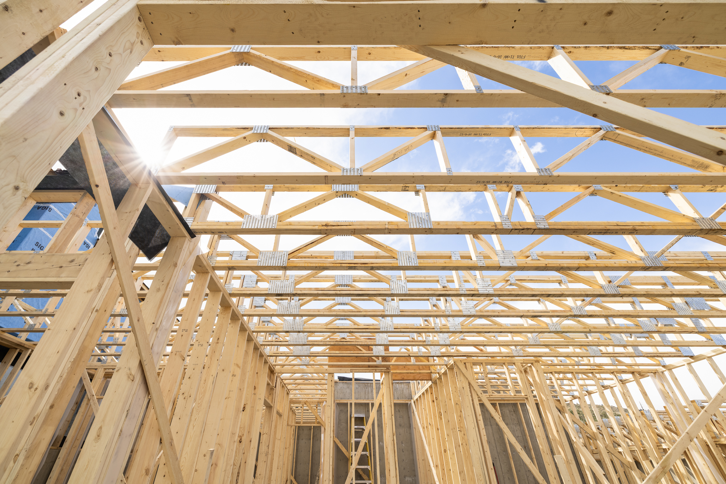 Dilworth Homes Building Science Home with Open Web Joist System